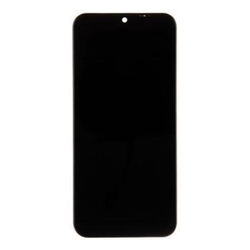 Přední kryt Motorola E6s Black / černý + LCD + dotyková deska (S