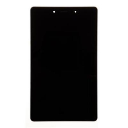 Přední kryt Samsung T295 Galaxy Tab A 8.0 LTE Black + LCD + dotyková deska, Originál