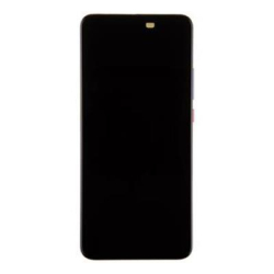 Přední kryt Xiaomi Poco F2 Pro Electric Purple / fialový + LCD + dotyková deska, Originál