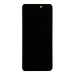 Přední kryt Xiaomi Poco F2 Pro Cyber Grey / šedý + LCD + dotyková deska, Originál