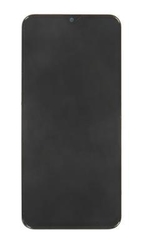 Přední kryt Realme X2 Black / černý + LCD + dotyková deska, Originál