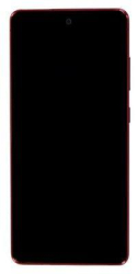 Přední kryt Samsung G780 Galaxy S20 FE 4G Cloud Red / červený + LCD + dotyková deska, Orig