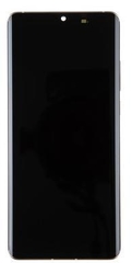 Přední kryt Huawei P30 Pro Silver Frost / stříbrný + LCD + dotyk