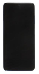 Přední kryt Xiaomi Poco X3 Cobalt Blue / modrý + LCD + dotyková deska, Originál