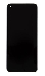 Přední kryt Xiaomi Mi 10T, Mi 10T Pro Black / černý + LCD + dotyková deska, Originál