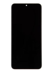 Přední kryt Xiaomi Redmi 9 Black / černý + LCD + dotyková deska, Originál