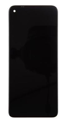 Přední kryt Motorola G9 Power Black / černý + LCD + dotyková des