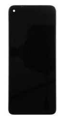 Přední kryt Motorola G9 Power Black / černý + LCD + dotyková deska, Originál