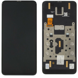 Přední kryt Xiaomi Mi Mix 3 Black / černý + LCD + dotyková deska, Originál