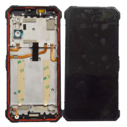 Přední kryt Ulefone Armor 7 Black / černý + LCD + dotyková deska, Originál