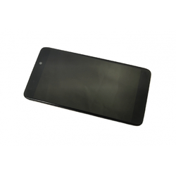 Přední kryt Alcatel Idol 5S, 6060X Black / černý + LCD + dotyková deska, Originál