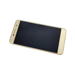 Přední kryt Honor 4C Pro Gold / zlatý + LCD + dotyková deska (Se