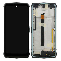 Přední kryt iGET Blackview BV9100 Black / černý + LCD + dotyková deska, Originál