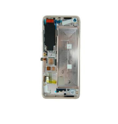 Přední kryt Xiaomi Mi 10 Pro White / bílý + LCD + dotyková deska, Originál