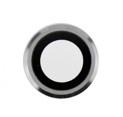 Krytka kamery Apple iPhone 6, iPhone 6S Silver / stříbrné + sklí