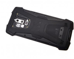 Zadní kryt iGET Blackview BV9700 Pro Black / černý, Originál