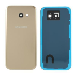 Zadní kryt Samsung A520 Galaxy A5 2017 Gold / zlatý + sklíčko kamery, Originál