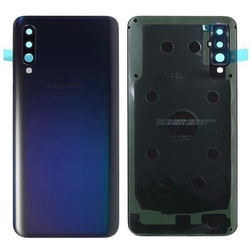 Zadní kryt Samsung A505 Galaxy A50 Black / černý + sklíčko kamer