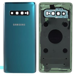 Zadní kryt Samsung G973 Galaxy S10 Green / zelený + sklíčko kamery, Originál