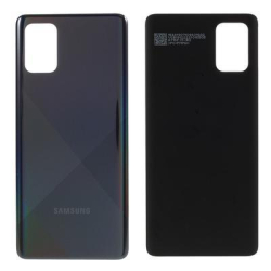 Zadní kryt Samsung A715 Galaxy A71 Crush Black / černý, Originál