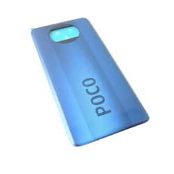 Zadní kryt Xiaomi Poco X3 Cobalt Blue / modrý, Originál