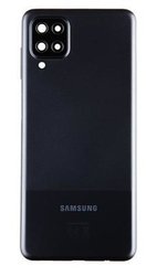 Zadní kryt Samsung A125 Galaxy A12 Black / černý (Service Pack)