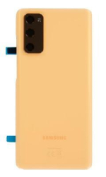 Zadní kryt Samsung G781 Galaxy S20 FE 5G Cloud Orange / oranžový, Originál