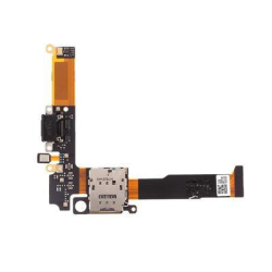 Flex kabel Nokia 8 Sirocco + USB-C konektor + mikrofon + čtečka SIM, Originál