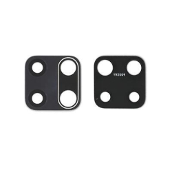 Sklíčko kamery Xiaomi Redmi Note 9s Black / černé, Originál