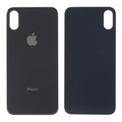 Zadní kryt Apple iPhone XS Black / černý - větší otvor pro sklíčko kamery