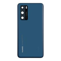 Zadní kryt Huawei P40 Blue / modrý, Originál