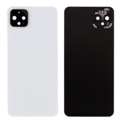 Zadní kryt Google Pixel 4 XL White / bílý + sklíčko kamery, Originál