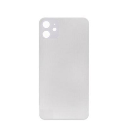 Zadní kryt Apple iPhone 11 White / bílý - větší otvor pro sklíčko kamery
