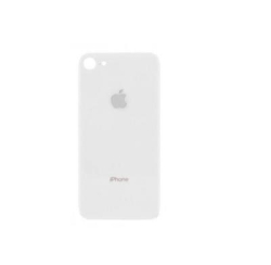Zadní kryt Apple iPhone 8 White / bílý - větší otvor pro sklíčko kamery