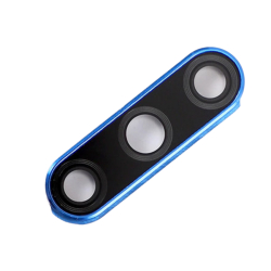Krytka kamery Huawei Honor 9X Blue / modrá + sklíčko, Originál