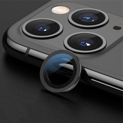 Krytka kamery Apple iPhone 11 Pro Black / černá + sklíčko
