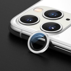 Krytka kamery Apple iPhone 11 Pro Silver stříbrná + sklíčko