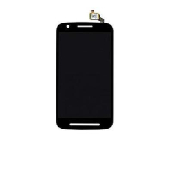 Přední kryt Motorola Moto E3 Power, XT1706 Black / černá + LCD + dotyková deska, Originál