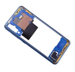 Střední kryt Samsung A705 Galaxy A70 Blue / modrý (Service Pack)