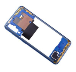 Střední kryt Samsung A705 Galaxy A70 Blue / modrý, Originál