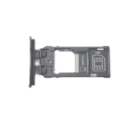 Držák SIM + microSD Sony Xperia 5, J9210 Black / černý, Originál