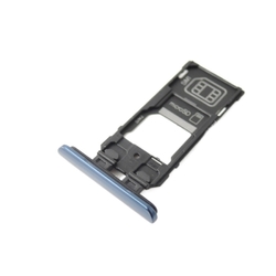 Držák SIM + microSD Sony Xperia 5, J9210 Blue / modrý (Service P