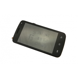 Přední kryt myPhone Funky Black / černý + LCD + dotyková deska