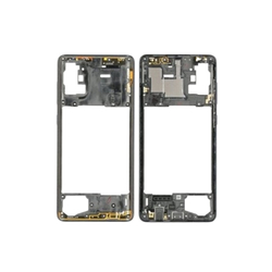 Střední kryt Samsung A715 Galaxy A71 Black / černý (Service Pack