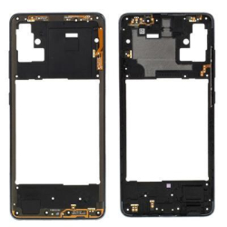 Střední kryt Samsung A515 Galaxy A51 Black , černý, Originál