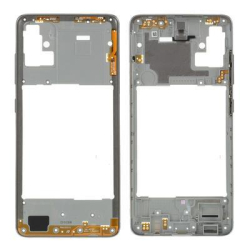 Střední kryt Samsung A515 Galaxy A51 Grey , šedý, Originál