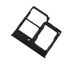 Držák SIM + microSD Samsung A315 Galaxy A31 Black / černý, Originál