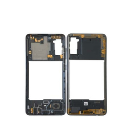 Střední kryt Samsung A415 Galaxy A41 Black / černý, Originál