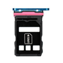 Držák SIM Huawei P40, P40 Pro Blue / modrý (Service Pack)