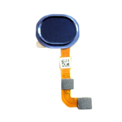 Flex kabel čtečky prstů Samsung A207 Galaxy A20s Blue / modrý, Originál